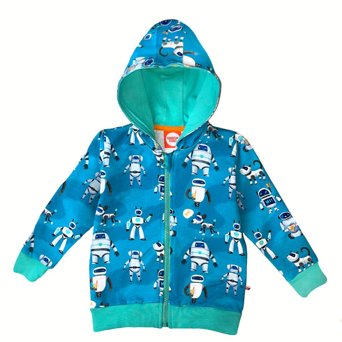 Hoodie Zipper Robots